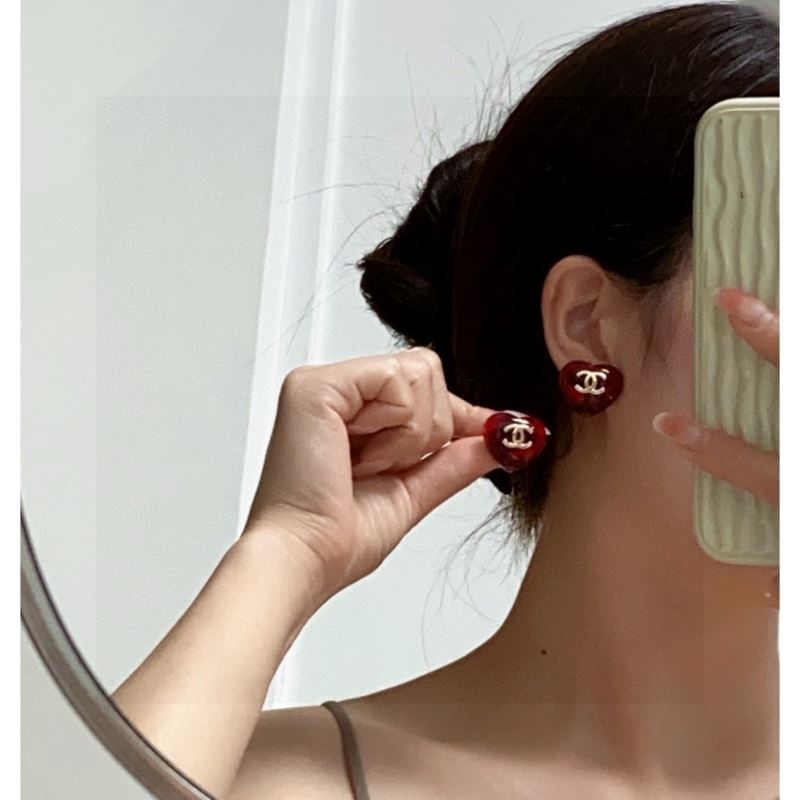 Ch*el earrings